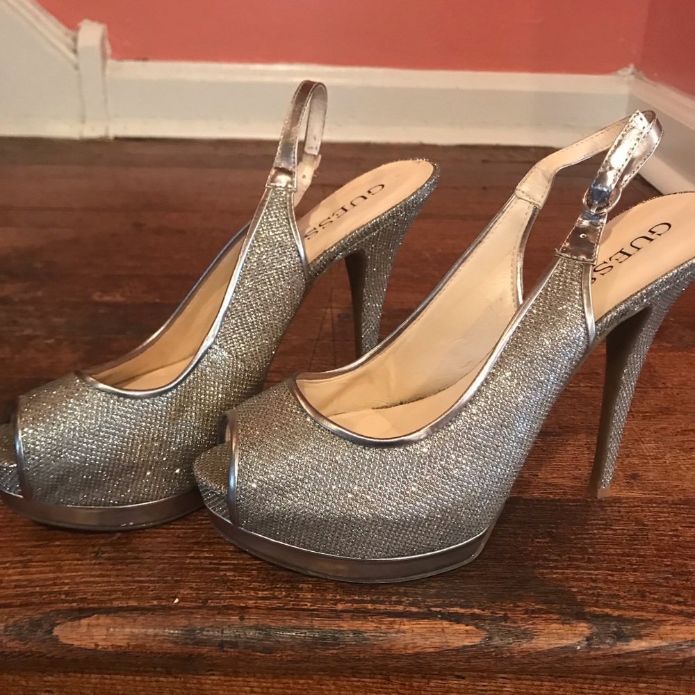 Women’s Sparkle peep toe Stiletto